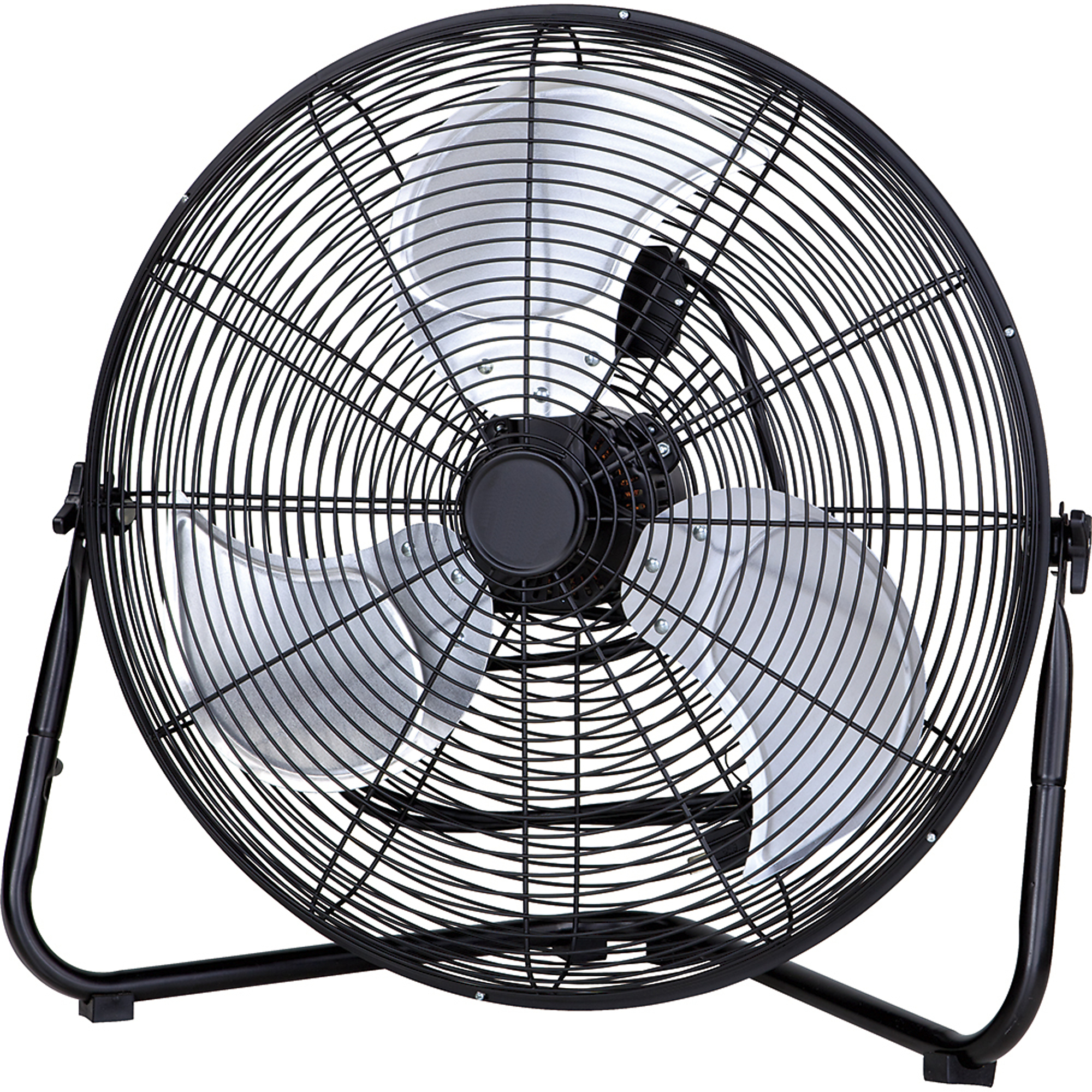 BloTek, 20in. 3-speed High Velocity Floor Fan, Fan Diameter 20 in, Horsepower 0.11 HP, Air Delivery 5815 cfm, Model# HFF20